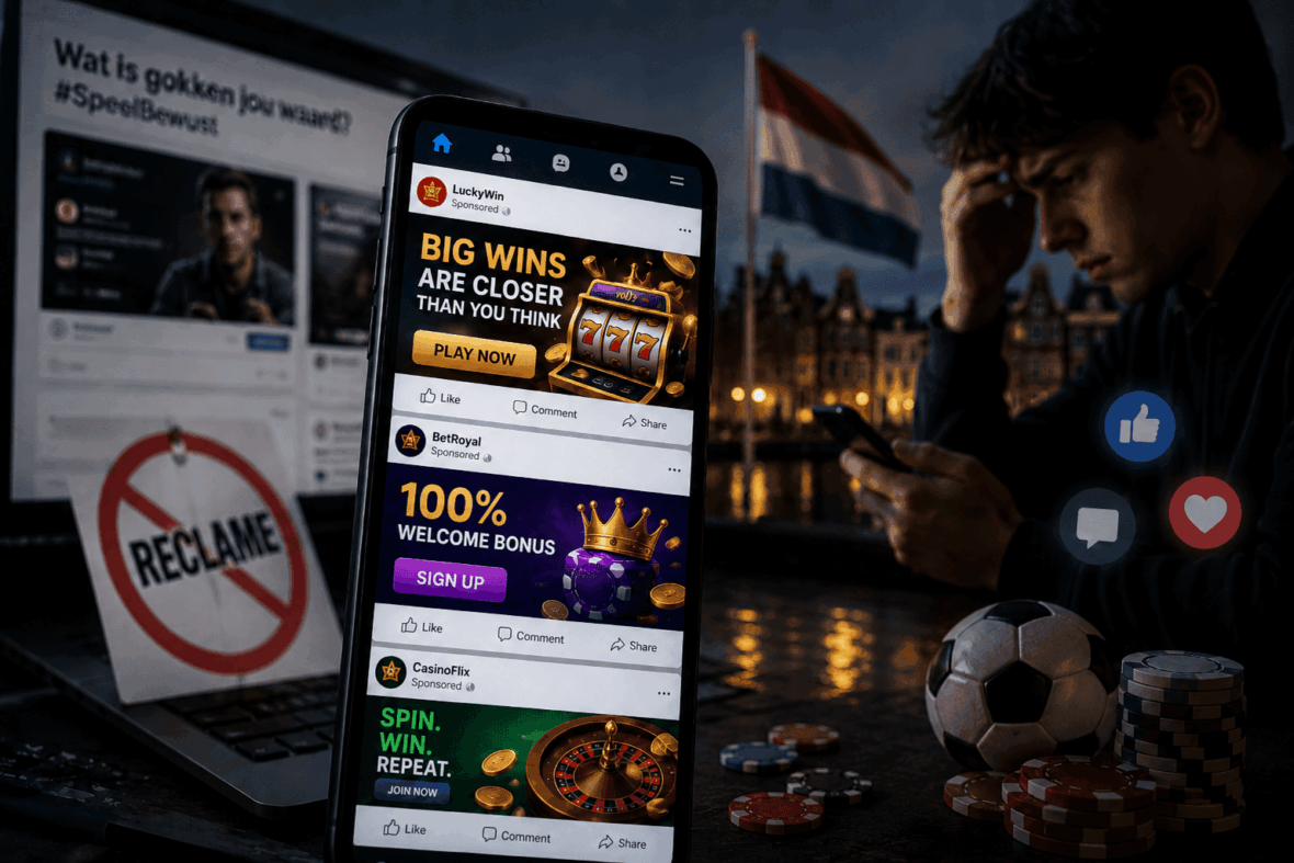 dutch gambling ads on-social media raise concerns