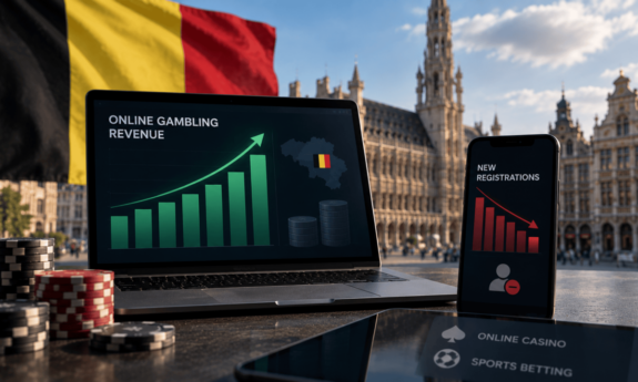 Belgium Online Gambling Revenue Grows as New Registrations Drop
