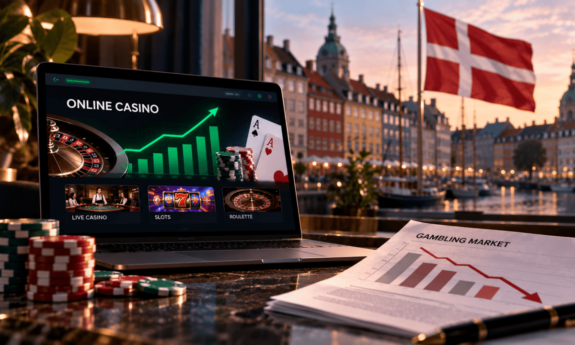 Denmark Gambling Market Reports 7.1% Revenue Drop in August 2026